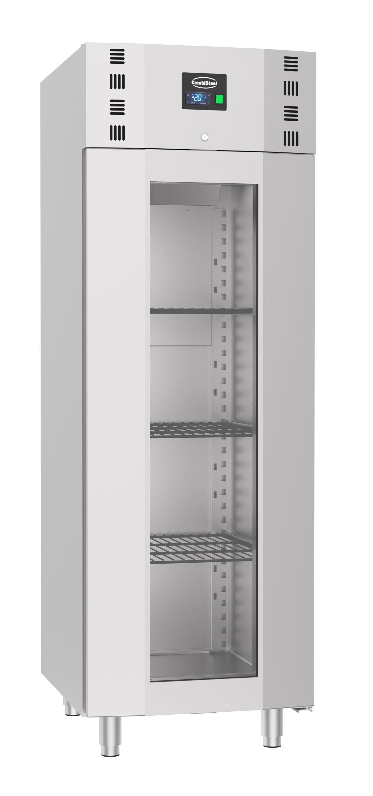 Combisteel Freezer Stainless Steel Glass Door Mono Block 700 Ltr - 7489.5030 Upright Glass Door Freezers Combisteel