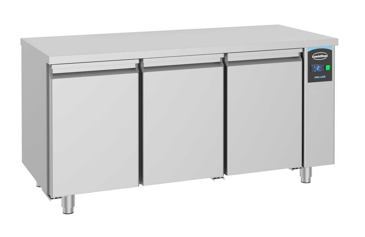 Combisteel 700 Refrigerated Counter 3 Doors Excl. Motor - 7489.5090 Refrigerated Counters - Triple Door Combisteel