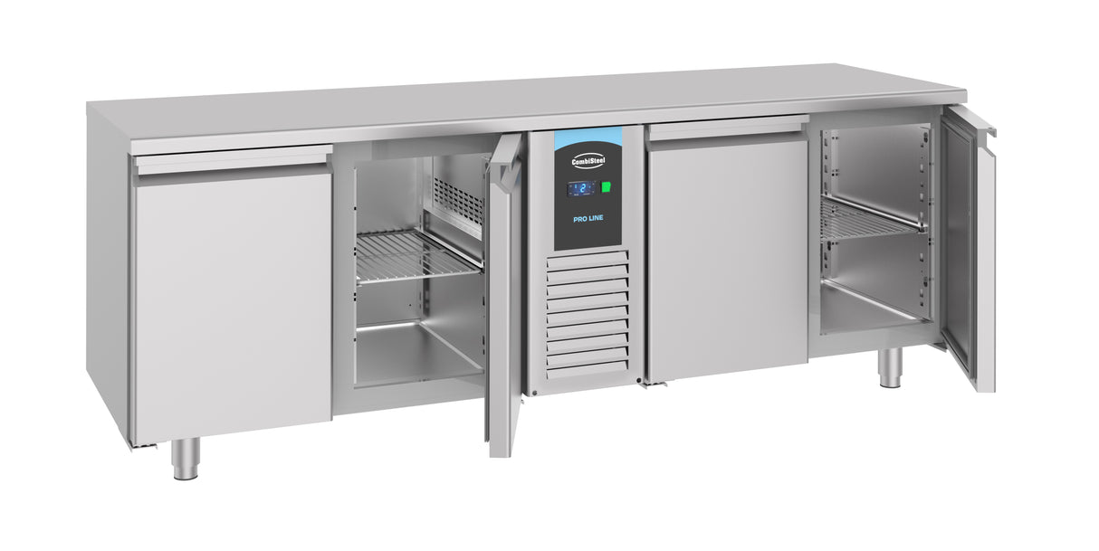 Combisteel 700 Refrigerated Counter 4 Doors Mono Block - 7489.5110 Refrigerated Counters - Four Door Combisteel