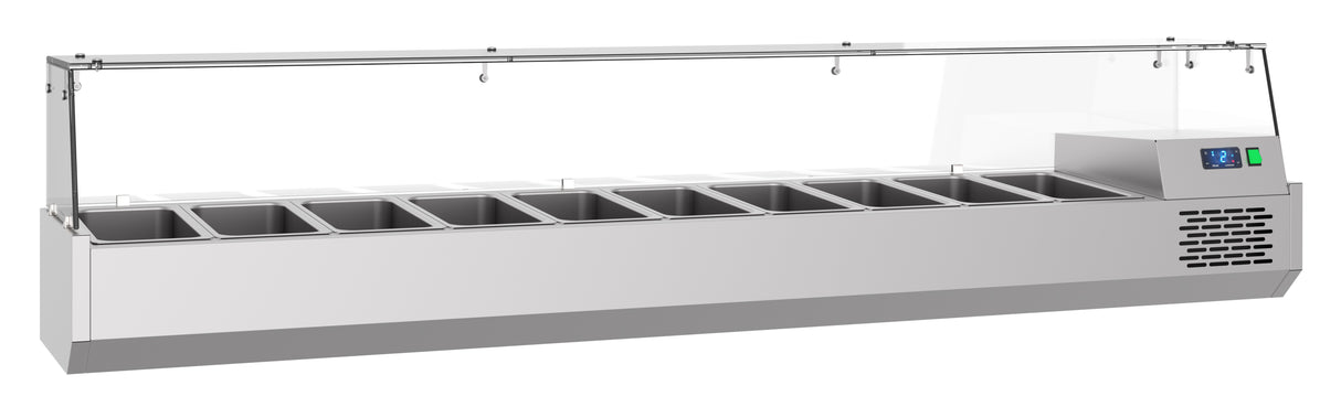 Combisteel Refrigerated Counter Top 10X 1/3 GN - 7489.5245 VRX Topping Units Combisteel