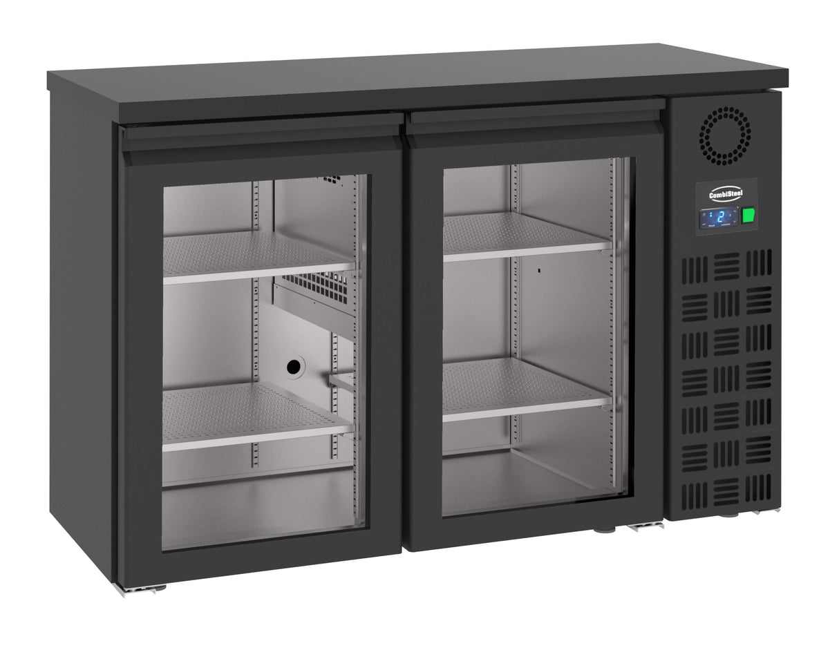 Combisteel Double Door Back Bar Bottle Cooler Hinged Doors - 7489.5285 Double Door Bottle Coolers Combisteel