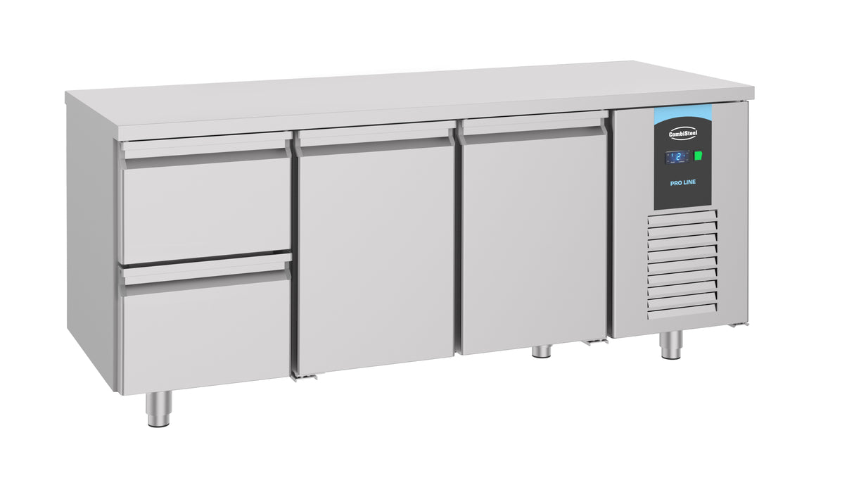 Combisteel 700 Refrigerated Counter 2 Doors 2 Drawers - 7489.5520 Refrigerated Counters - Double Door Combisteel