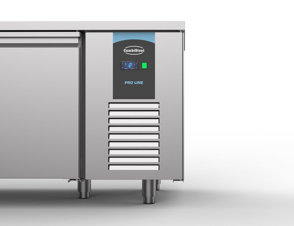 Combisteel 700 Refrigerated Counter 3 Doors 2 Drawers - 7489.5525 Counter Fridges With Drawers Combisteel