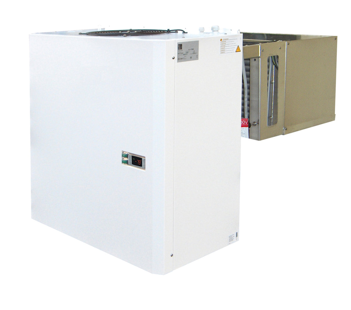 Combisteel Chiller Monoblock Refrigeration Unit Wall-Mounted Straddle Type | Capacity 34.1-61.5 m3 - 7492.0020 Cold & Freezer Room Refrigeration Units Combisteel