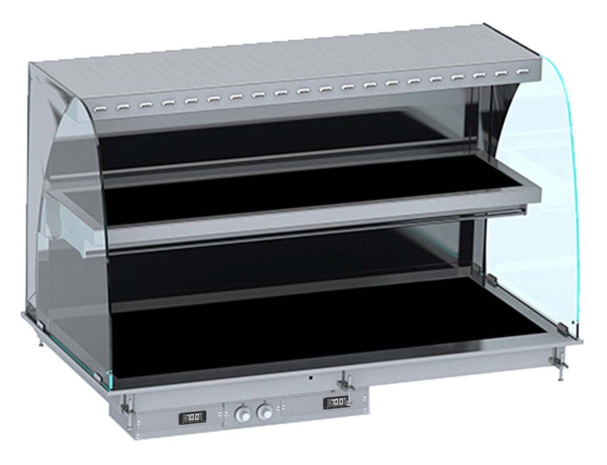 Combisteel Drop-In Curved Heated Ceramic Display Wall Model - Black 5/1 - 7495.0430 Combisteel Accessories & Spare Parts Combisteel