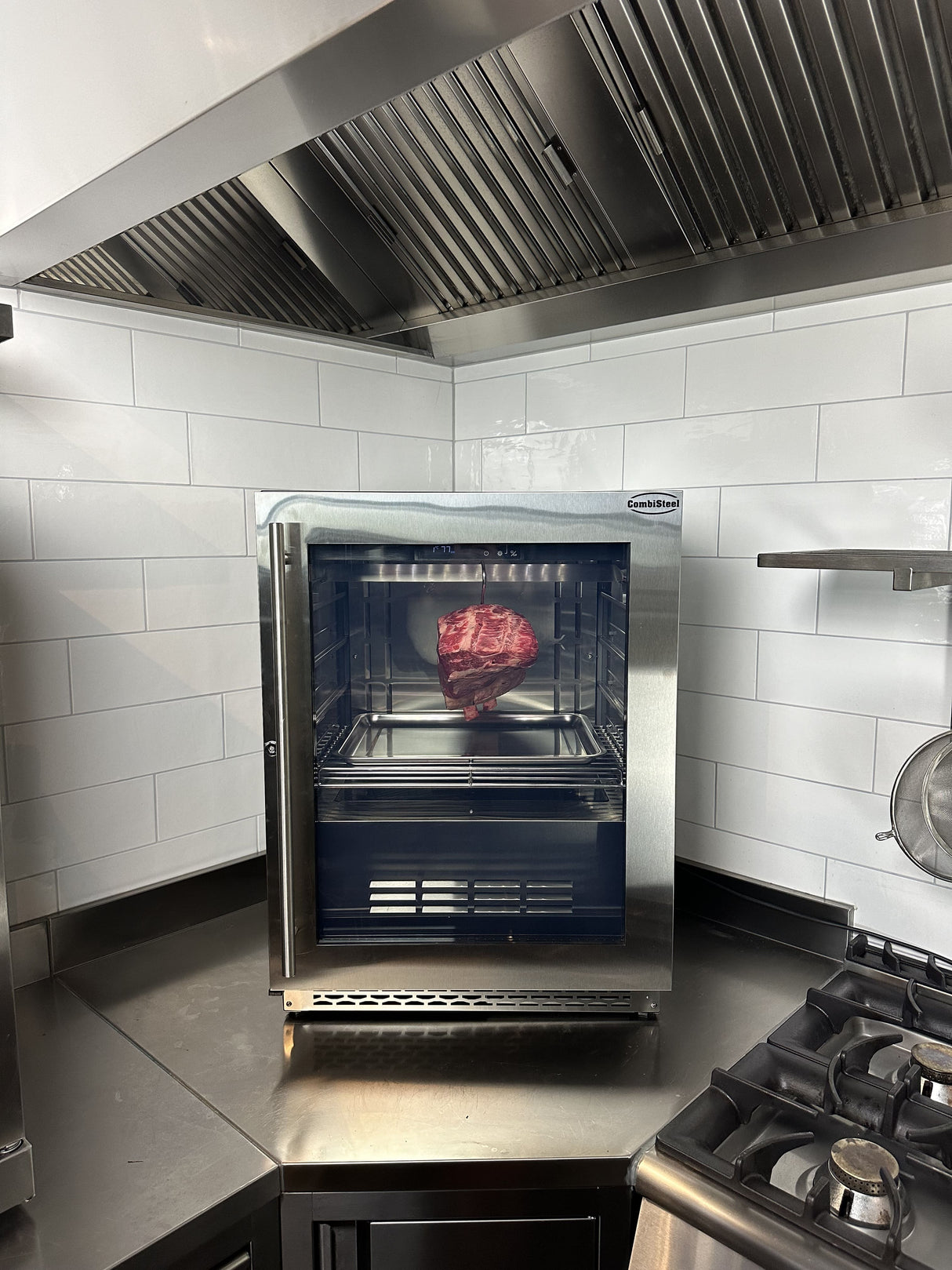 Combisteel 127L Dry Age Cabinet – Professional Meat Aging Fridge | 7525.0100 Dry Ageing Cabinets Combisteel