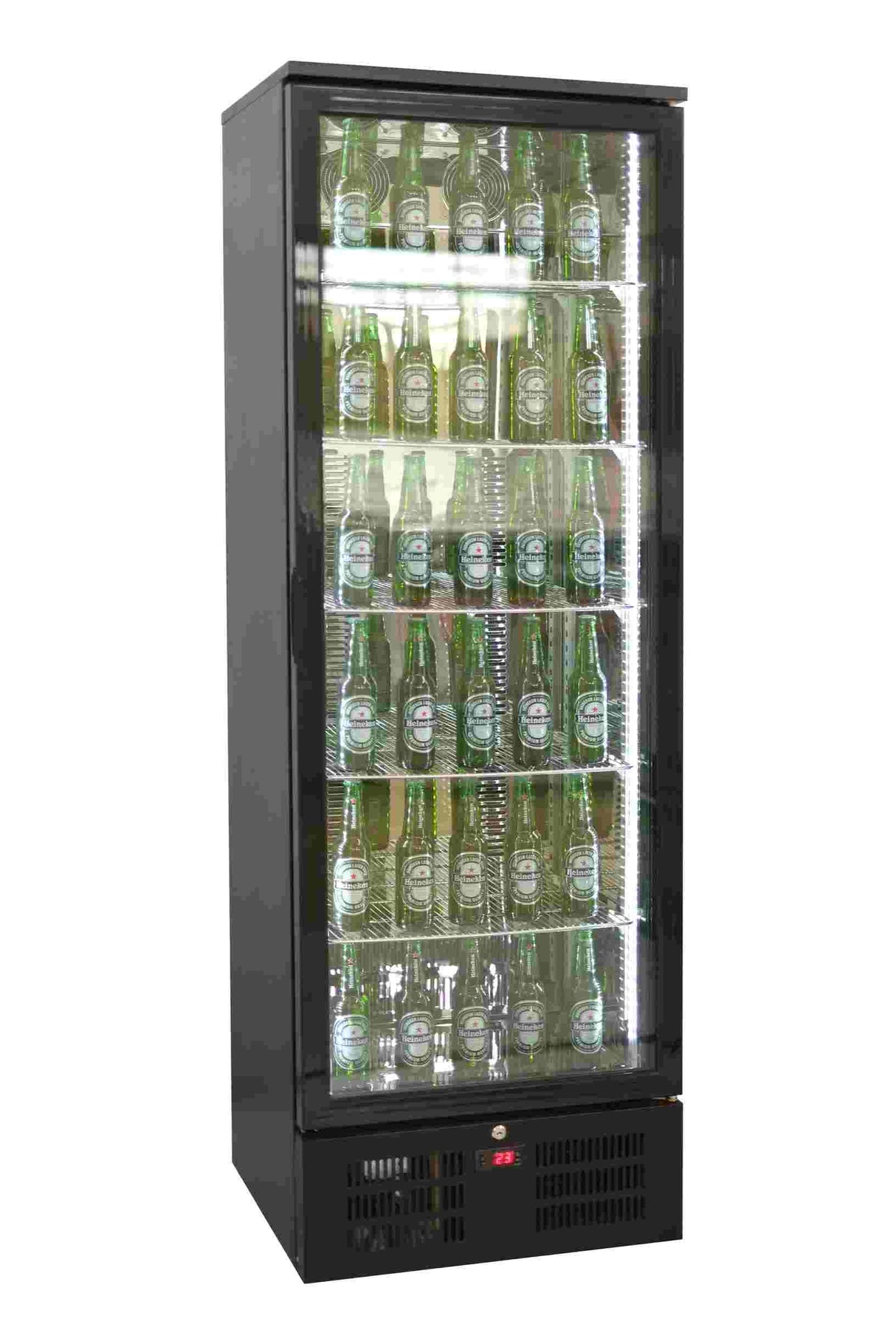 Combisteel Backbar Cooler High Mvc-293 - 7526.0300 Upright Single Door Bottle Coolers Combisteel