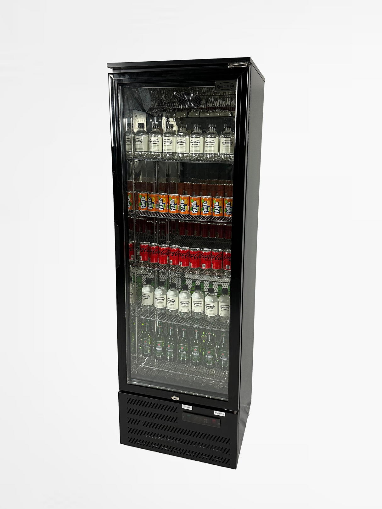 Combisteel Backbar Cooler High Mvc-293 - 7526.0300 Upright Single Door Bottle Coolers Combisteel