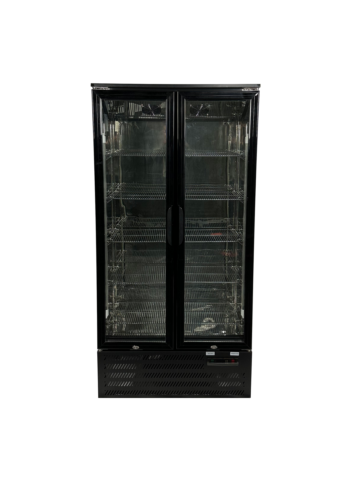 Combisteel Backbar Cooler High Mvc-458 - 7526.0305 Upright Double Door Bottle Coolers Combisteel