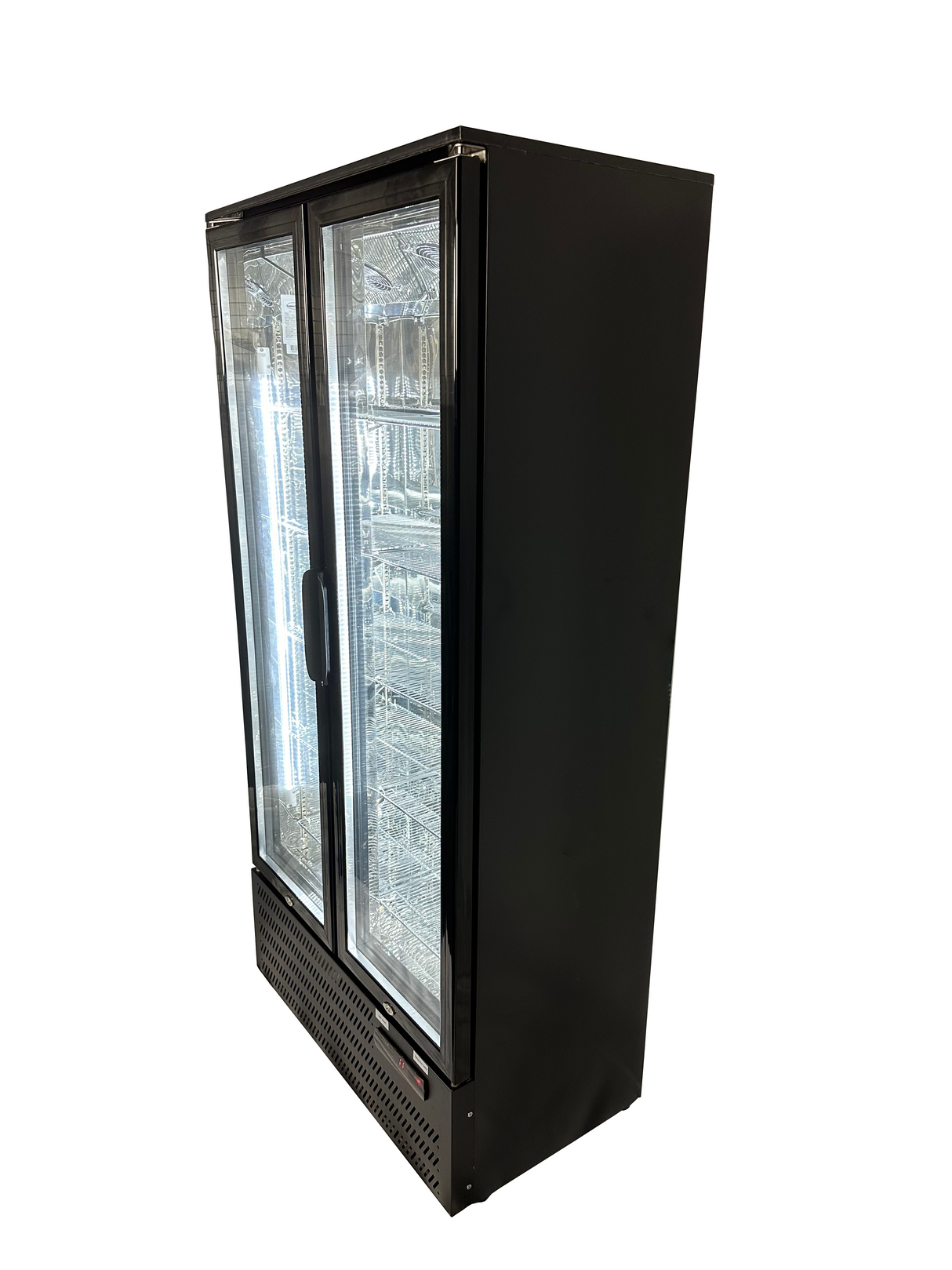 Combisteel Backbar Cooler High Mvc-458 - 7526.0305 Upright Double Door Bottle Coolers Combisteel