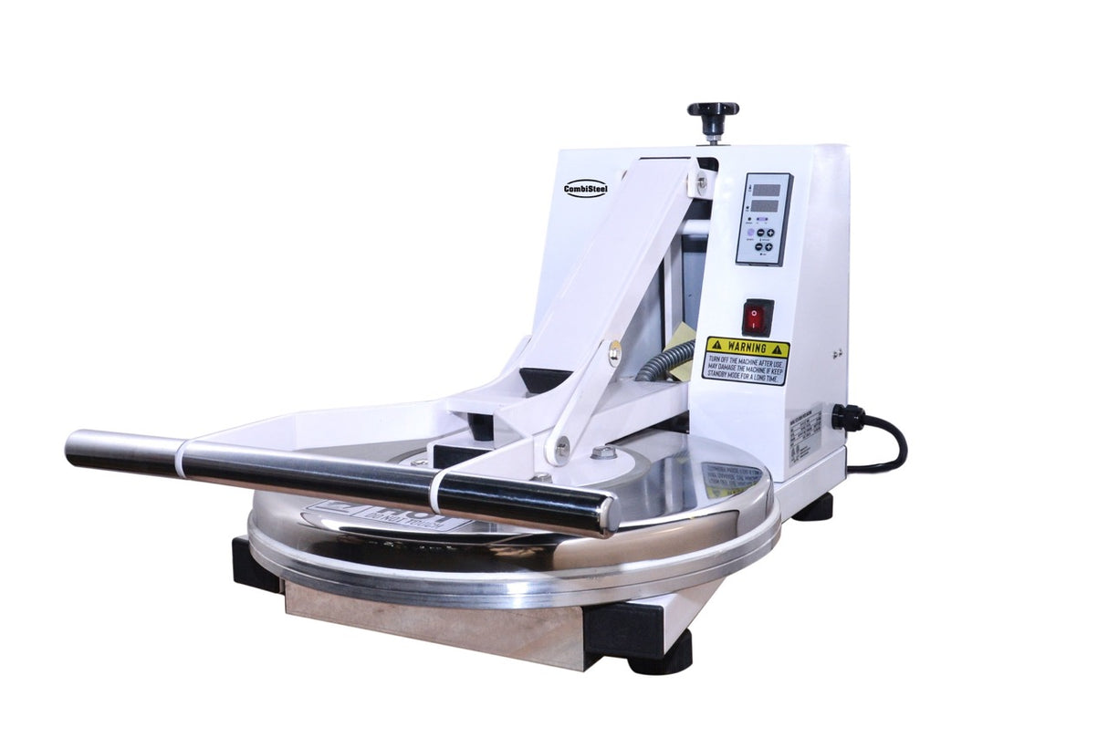 Combisteel Heated Pizza Dough Press Machine 18-Inch Plate - 7534.0100 Pizza Press Combisteel