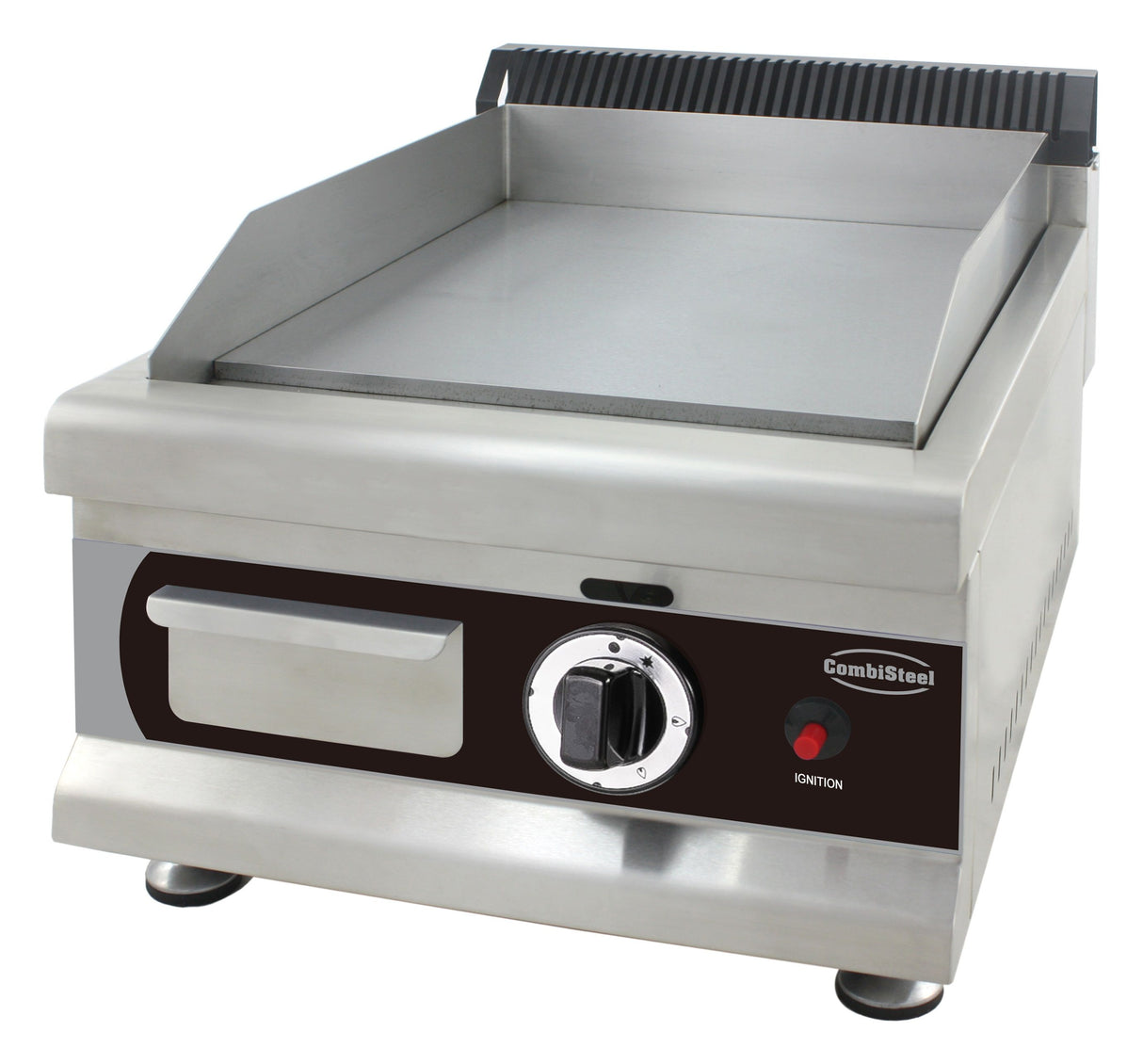 Combisteel Propane Gas Counter Top Frying Griddle 1 Burner 400mm Wide LPG - 7539.0025 Gas Griddles Combisteel