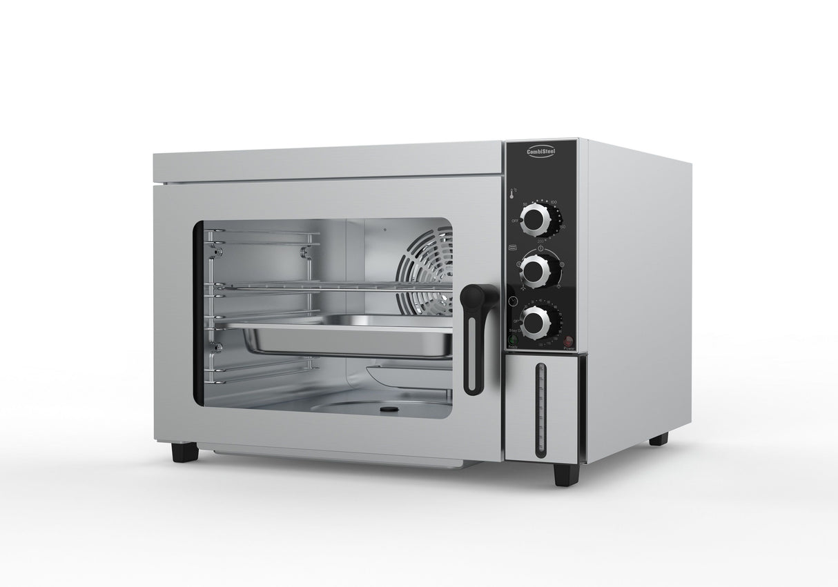 Combisteel Electric Convection Oven 4 x 1/2 GN With Humidity Function | 7543.0040 Convection Ovens Combisteel