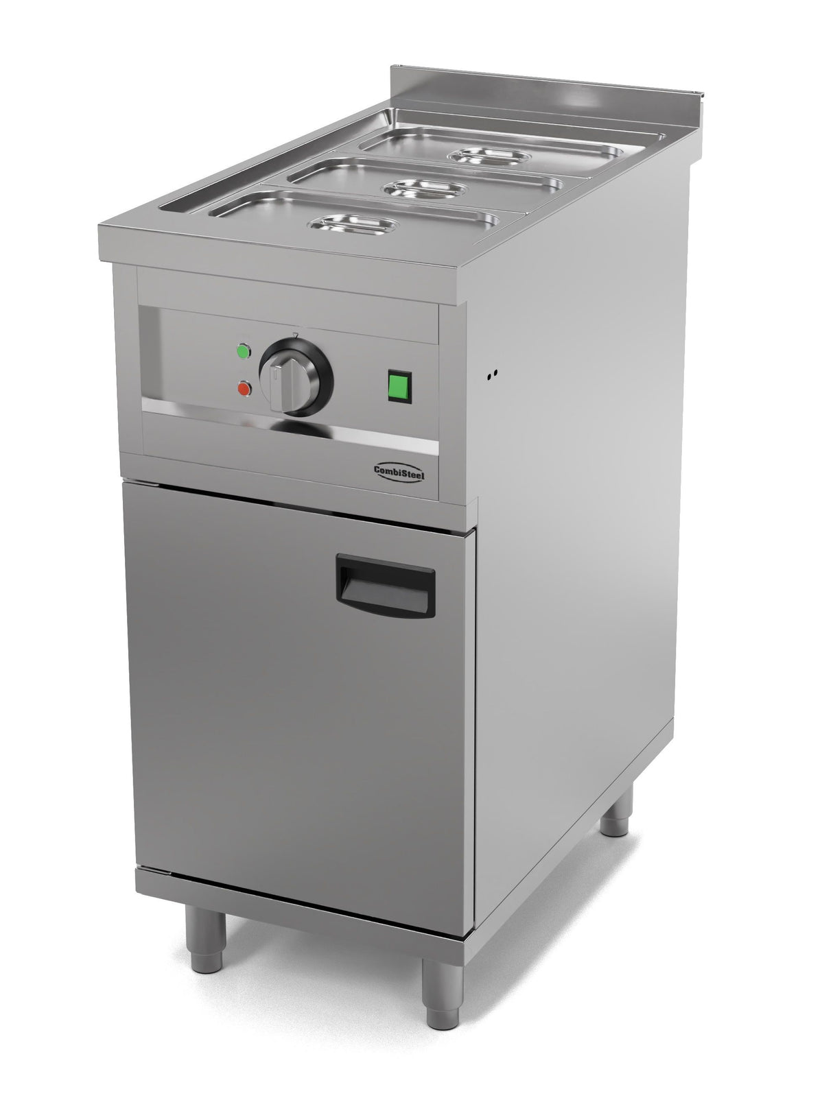 Combisteel Electric Bain Marie 3 x 1/3GN Floor Standing 700 Series - 7545.0035 Bain Maries Combisteel