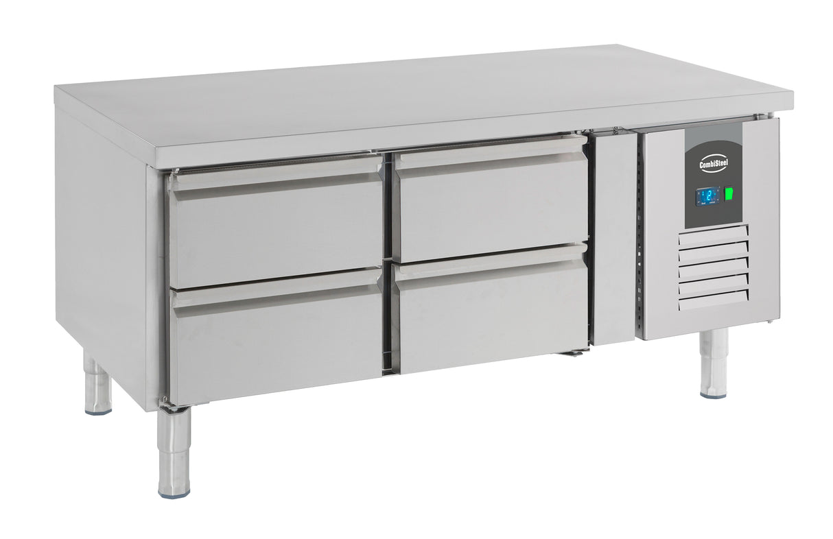 Combisteel Refrigerated Counter 650 Low Height 4 Drawers | 7950.0445 Counter Fridges With Drawers Combisteel