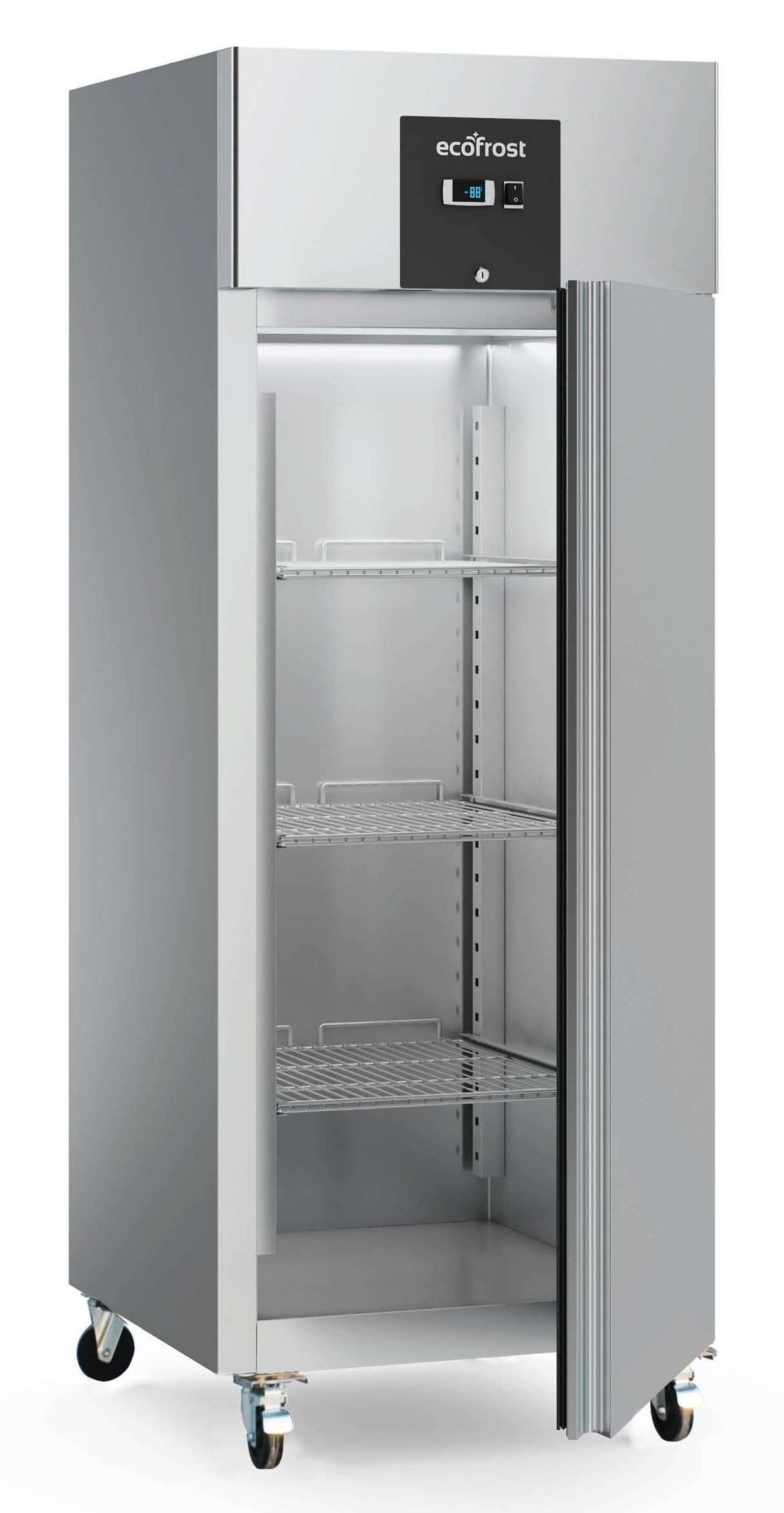 Combisteel Ecofrost Upright Stainless Steel Single Door Fridge 600 Litre - 7950.5005 Refrigeration Uprights - Single Door Combisteel