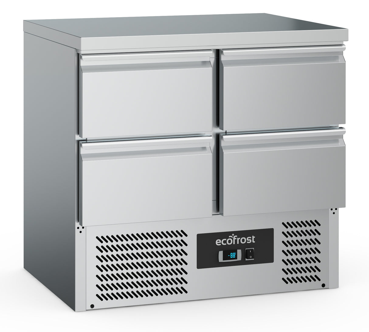Combisteel Ecofrost Refrigerated Counter 4 Drawers | 7950.5075 Counter Fridges With Drawers Combisteel