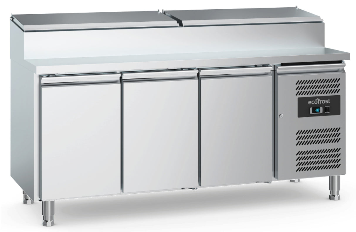 Combisteel Ecofrost Saladette 3 Doors 8x1/3GN Container | 7950.5195 Saladette Counters Combisteel