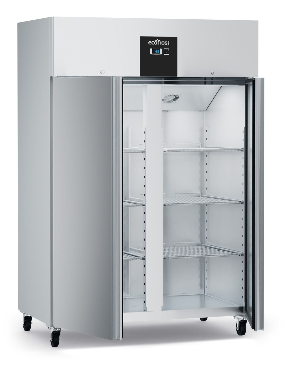 Combisteel Ecofrost Upright Double Door Stainless Steel Fridge 1200 Litre - 7950.5205 Refrigeration Uprights - Double Door Combisteel