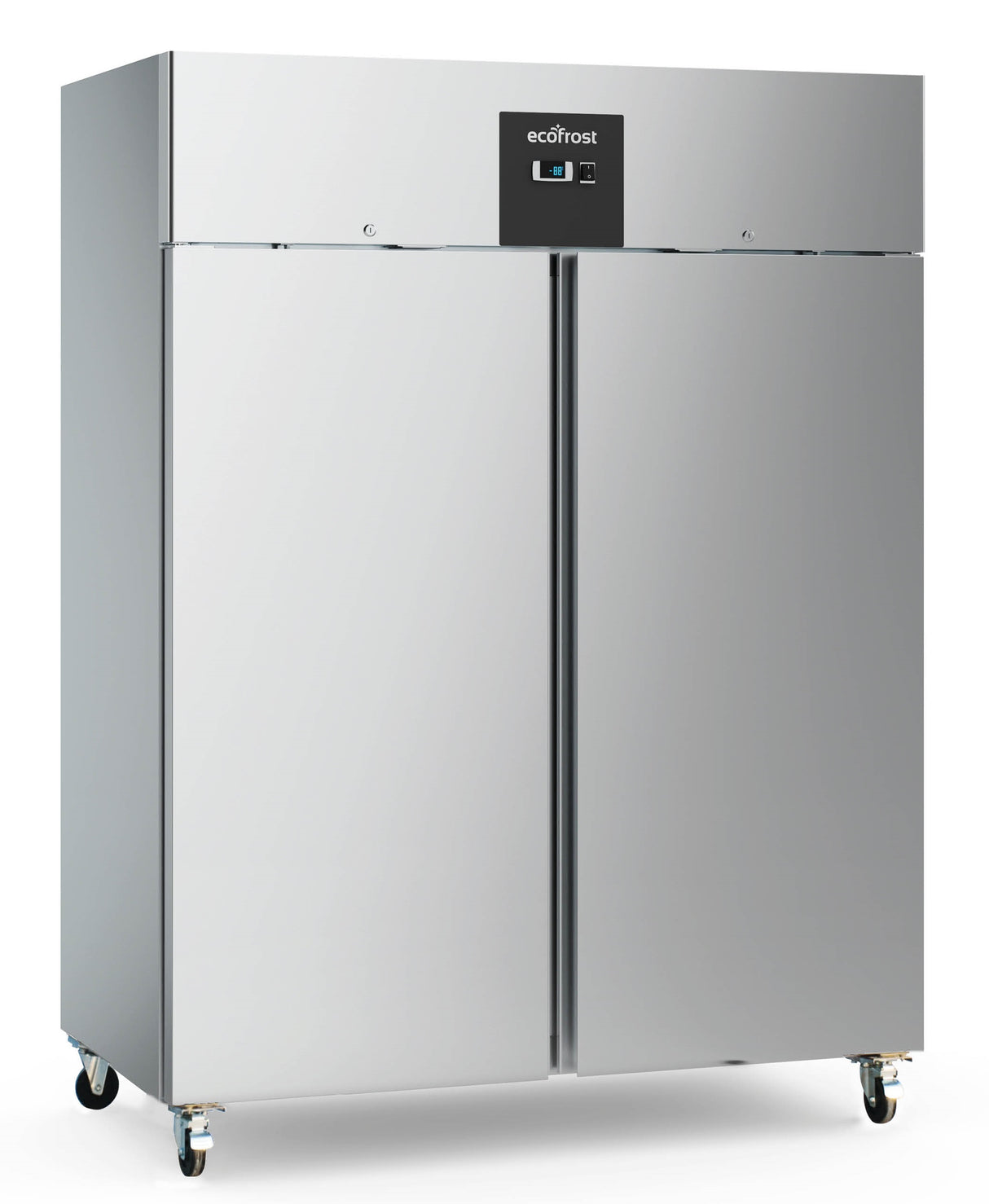 Combisteel Ecofrost Freezer Stainless Steel 1200 Ltr Static With Fan | 7950.5215 Refrigeration Uprights - Double Door Combisteel