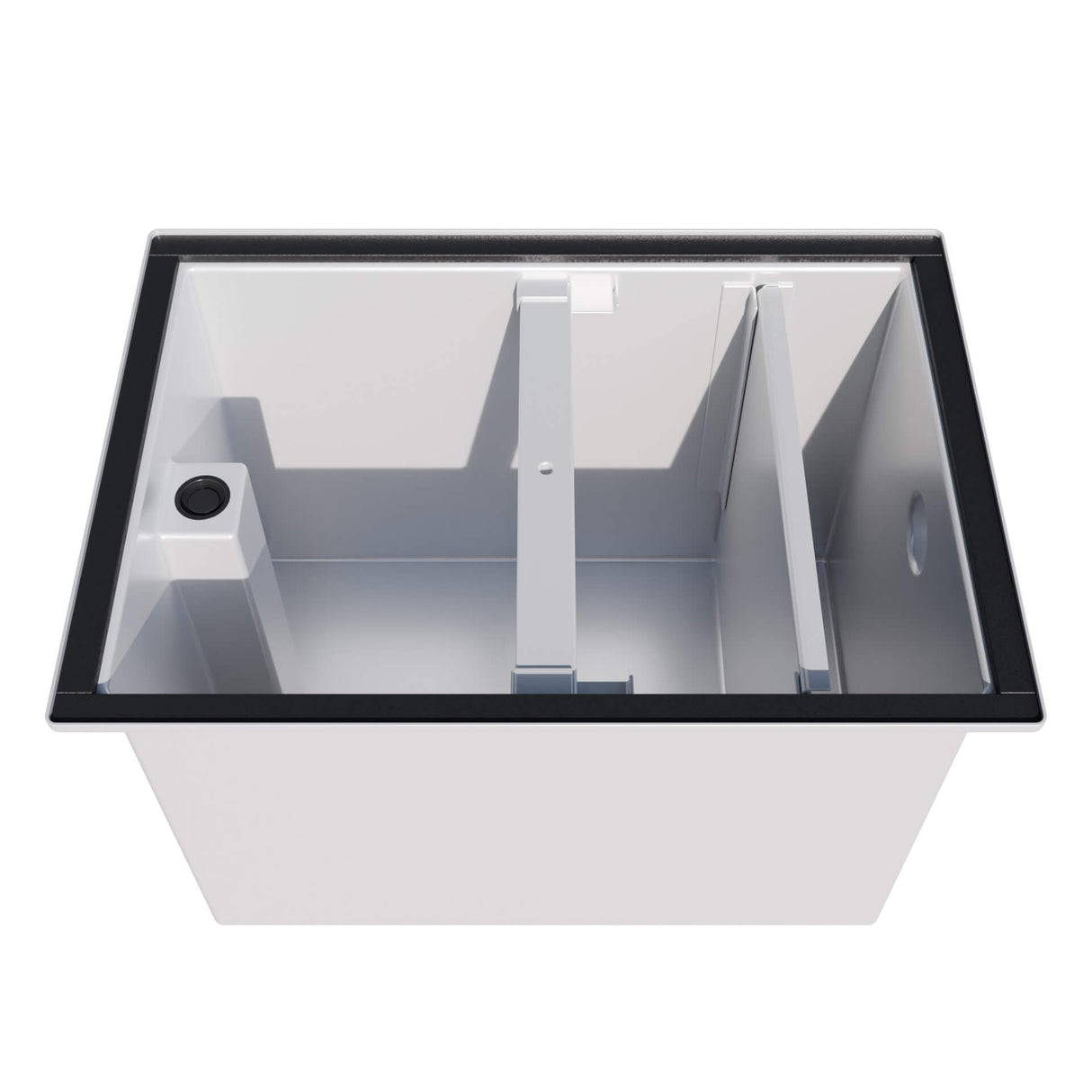 Commercial Grease Trap – 39 Litre Epoxy-Coated Steel | Outdoor & Underground Use | 7KGB Grease Traps / Interceptors - Mild Steel Empire