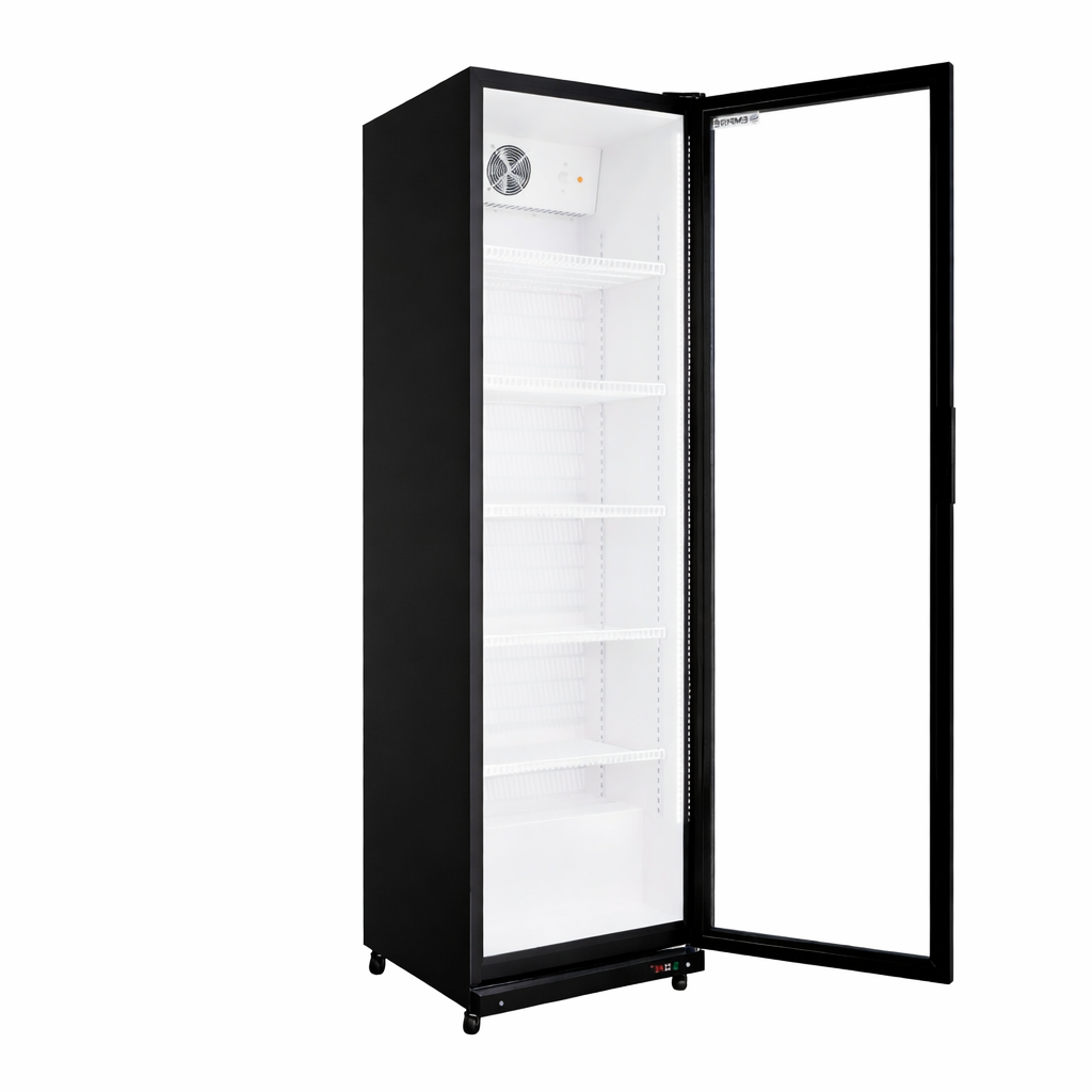 Empire Single Door Upright Display Cooler – Commercial Glass Door Fridge Merchandiser | CL-390 - Graded Item