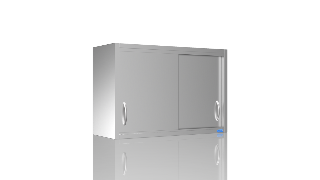 Nordstar Stainless Steel Wall Cupboard 900mm Wide | NSWC900 Stainless Steel Wall Cupboards Nordstar