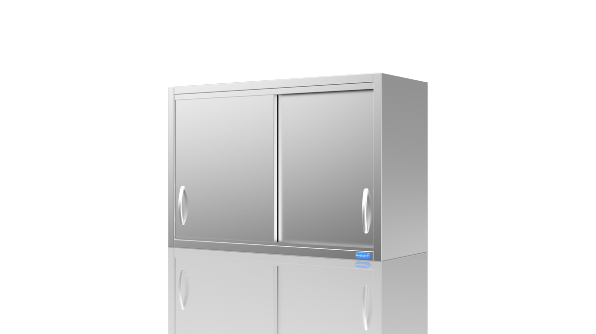 Nordstar Stainless Steel Wall Cupboard 900mm Wide | NSWC900 Stainless Steel Wall Cupboards Nordstar