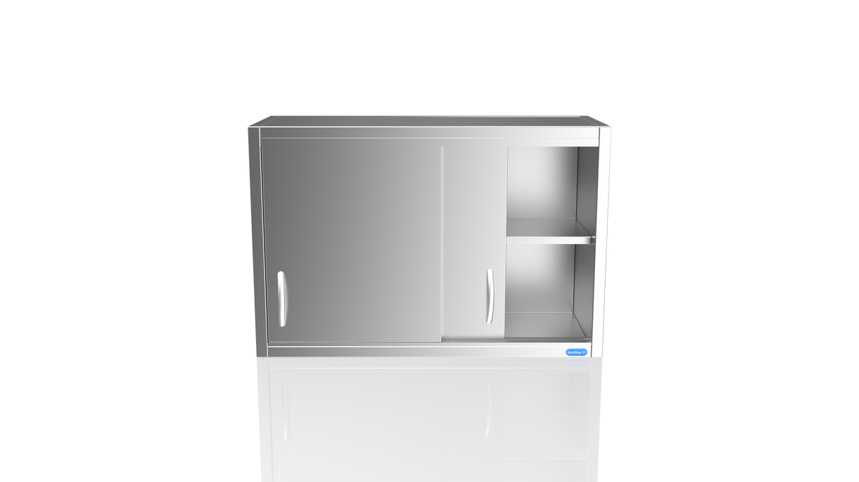 Nordstar Stainless Steel Wall Cupboard 900mm Wide | NSWC900 Stainless Steel Wall Cupboards Nordstar