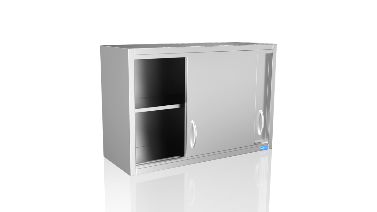 Nordstar Stainless Steel Wall Cupboard 900mm Wide | NSWC900 Stainless Steel Wall Cupboards Nordstar