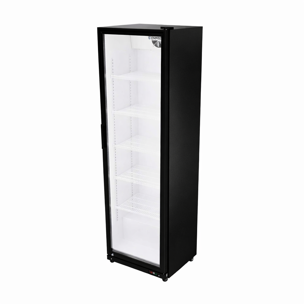 Empire Single Door Upright Display Cooler – Commercial Glass Door Fridge Merchandiser | CL-390 - Graded Item
