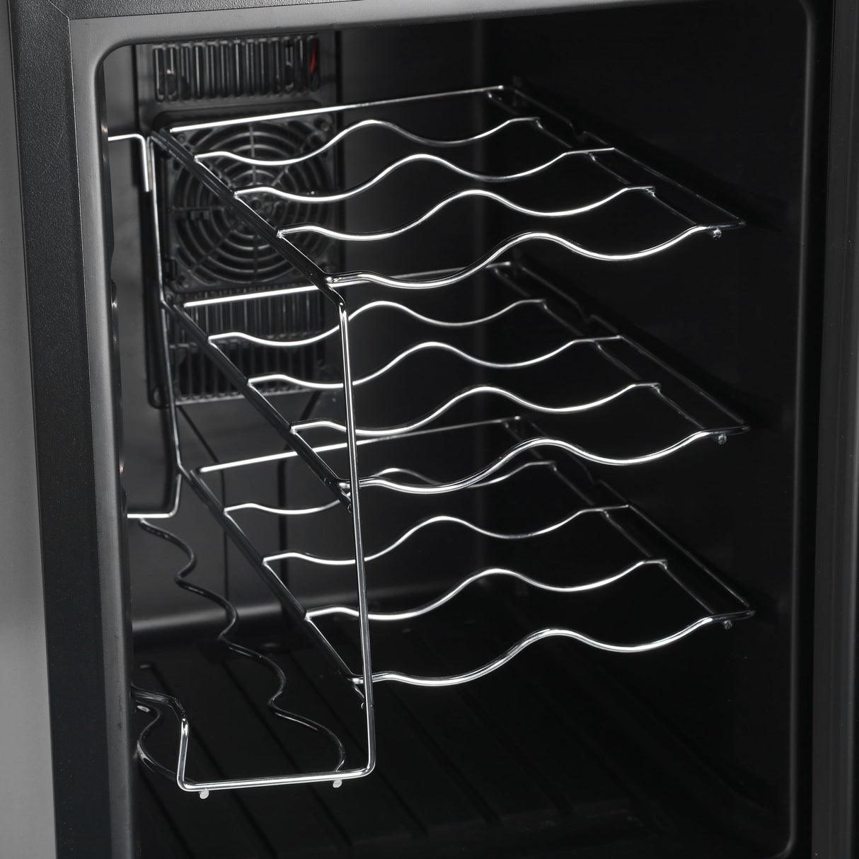 Barcool Vino12 LED Wine Cooler Compact Countertop Drinks Display Fridge 12 Bottle Capacity