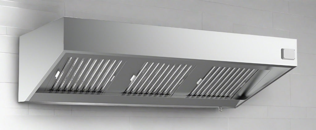 Combisteel 1100mm Deep Extraction Hood 1000mm Wide With Motor, Filters & LED Lights - 7333.1100 Kitchen Canopies & Cooker Hoods Combisteel