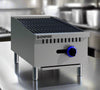 Empire Single Burner Nat Gas or LPG Chargrill | 300mm Commercial Countertop Charbroiler 7.5kW | EMP-RFS-15-R-OZ Charcoal Grills Empire