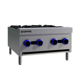 Empire 4 Burner Gas Cooking Boiling Hob Top - EMP-XRB-4-OZ-M Commercial Boiling Tops & Gas Hobs Empire   