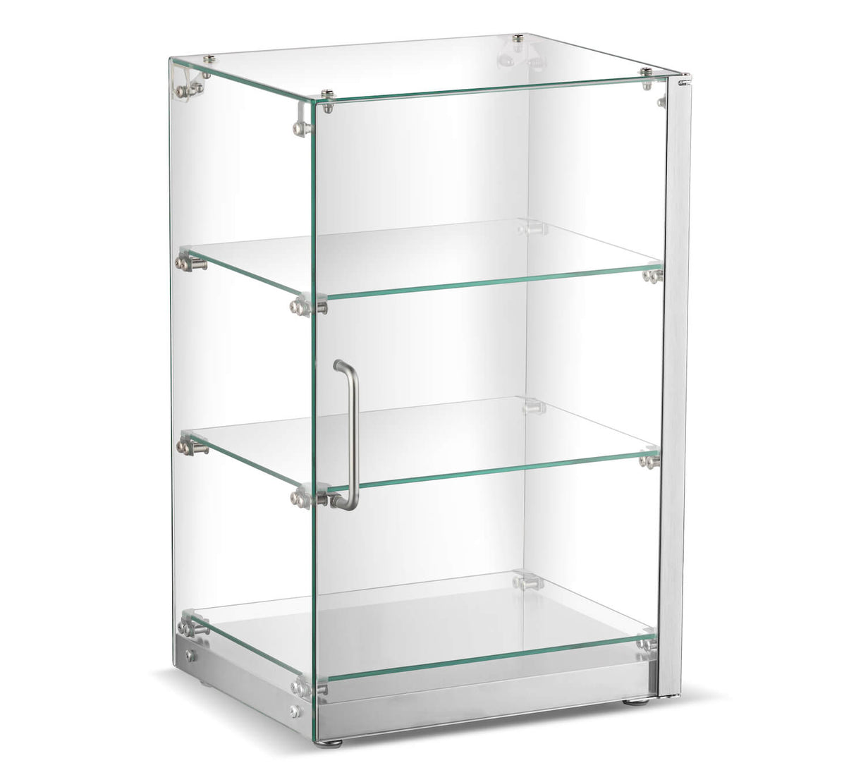 Empire Flat Glass Countertop Display Case – Ambient Commercial Showcase 406mm Wide | EMP-Z60-C Ambient Display Units Empire
