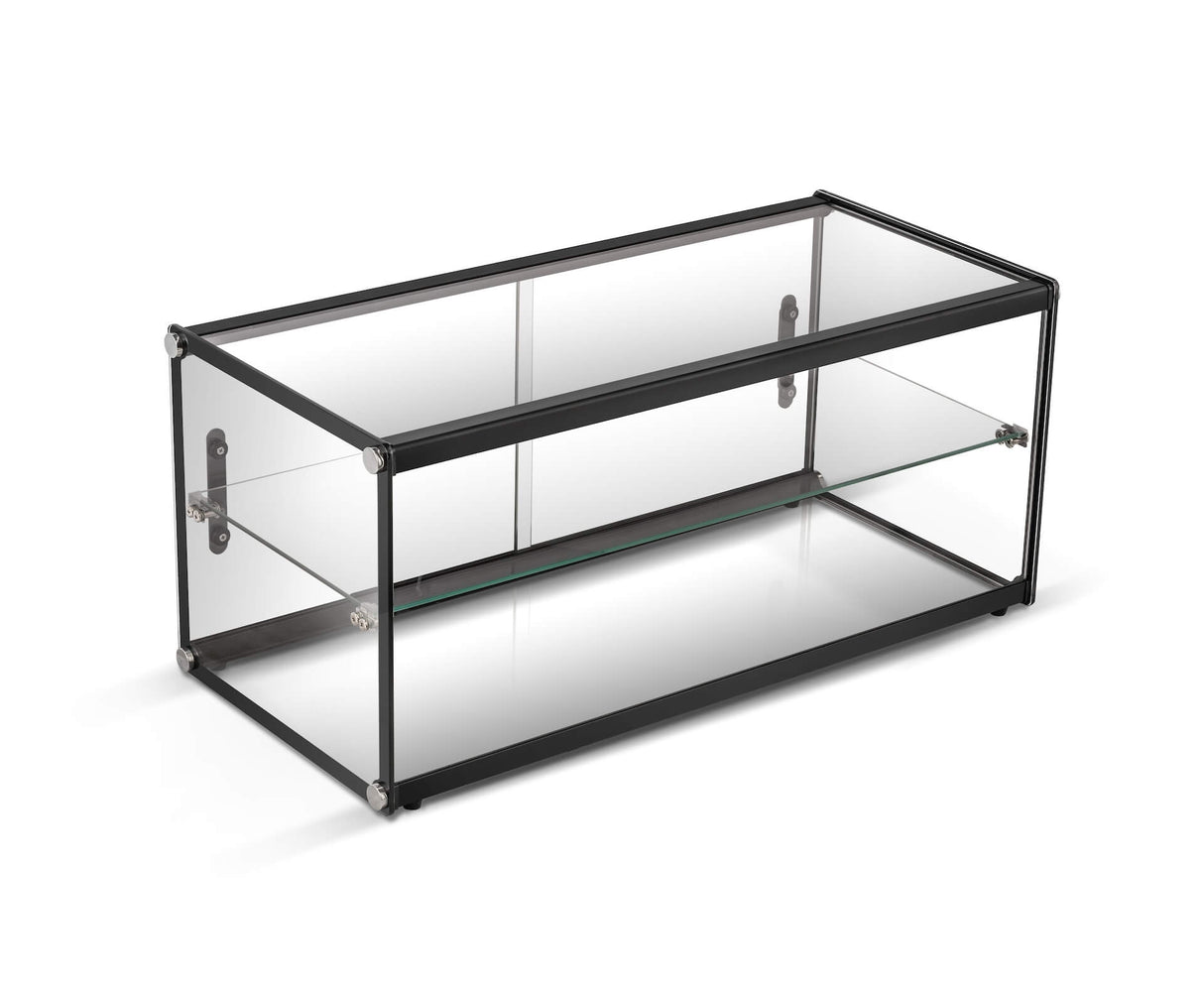 Empire Flat Glass Countertop Display Case – Ambient Commercial Showcase 827mm Wide | EMP-Z90W-C Ambient Display Units Empire
