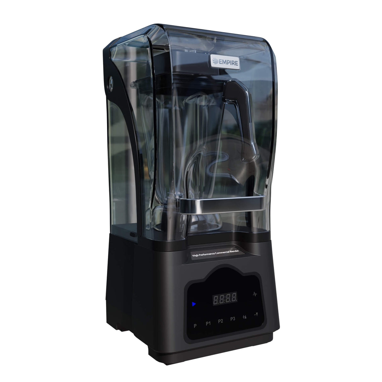 Empire 2.5 Litre Digital Blender with Soundproof Cover BPA Free - EMP-25-DBC-F Commercial Blenders Empire
