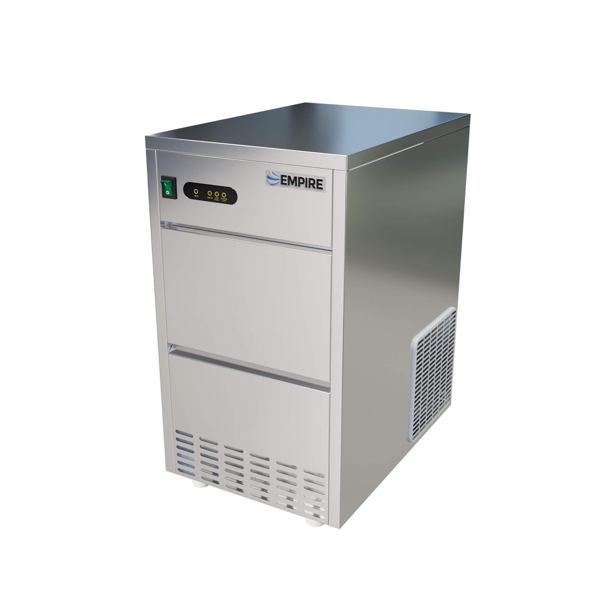 Empire 24kg Commercial Bullet Ice Machine with 5kg Storage – Undercounter Ice Maker | EMP-IM24B Ice Machines Empire