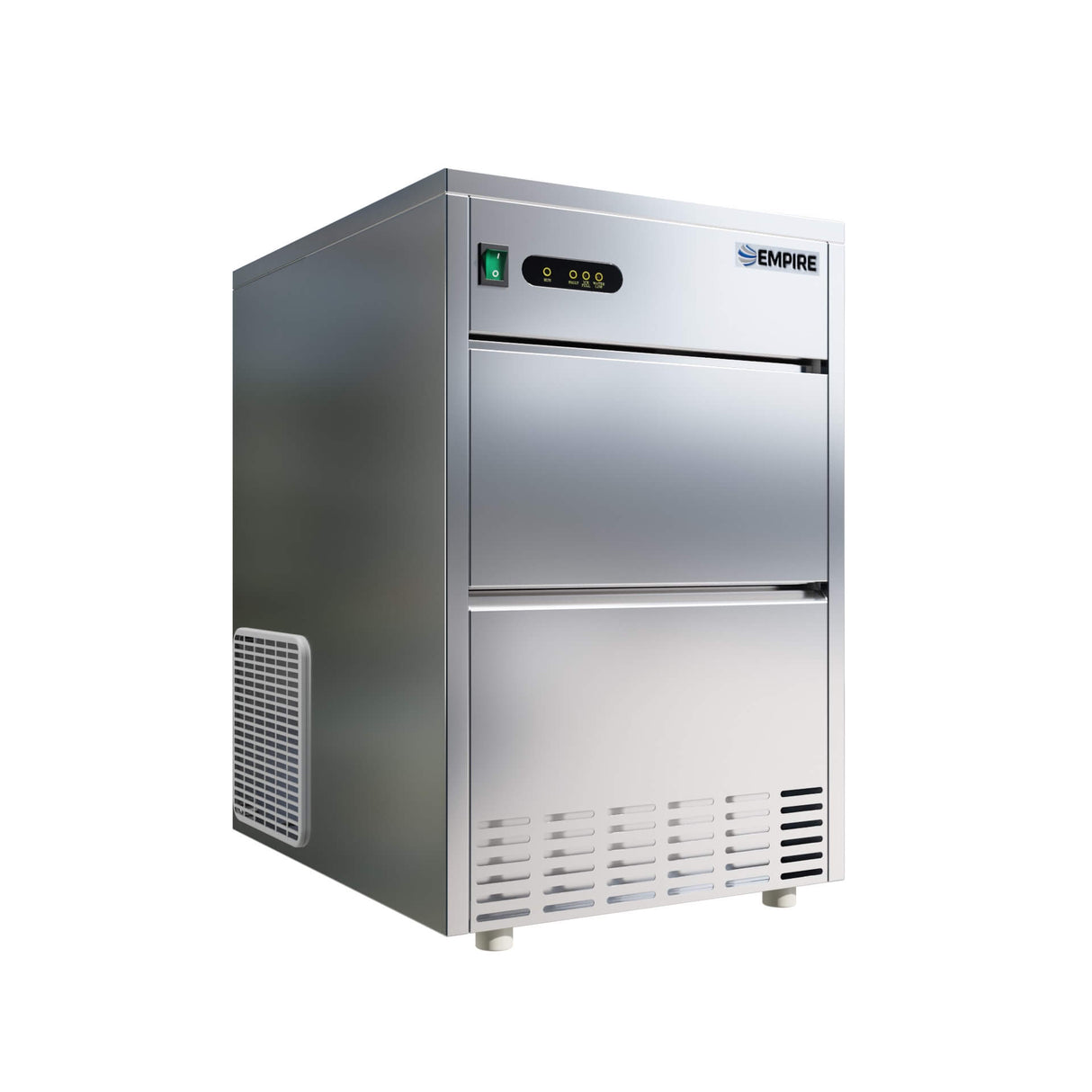 Empire 28kg Commercial Bullet Ice Machine with 7kg Storage – Undercounter Ice Maker | EMP-IM28B Ice Machines Empire