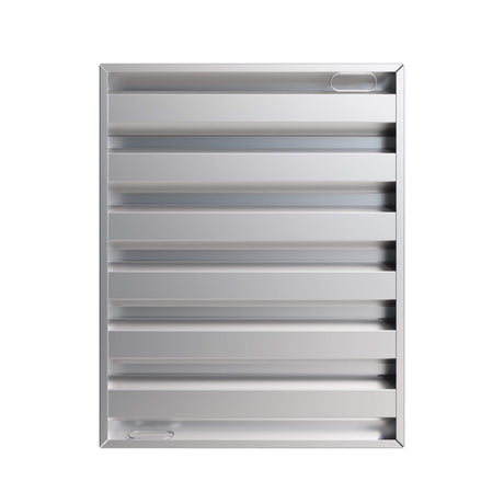 Empire Canopy Grease Baffle Stainless Steel Filter - A01933 Stainless Steel Canopy Baffle Filters Empire   