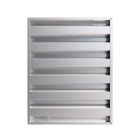 Empire Canopy Grease Baffle Stainless Steel Filter - A01933 Stainless Steel Canopy Baffle Filters Empire