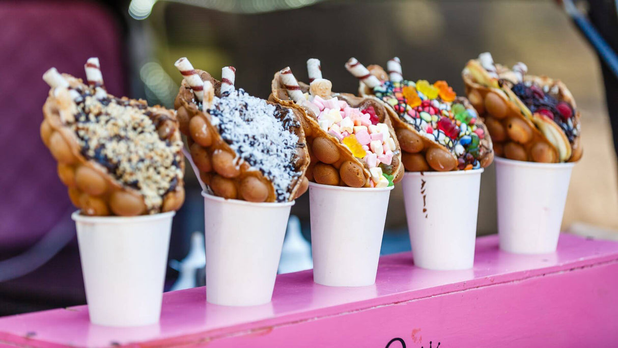 Empire Commercial Bubble Waffle Maker Single - EMP-BWM Crepe Makers & Pancake Machines Empire