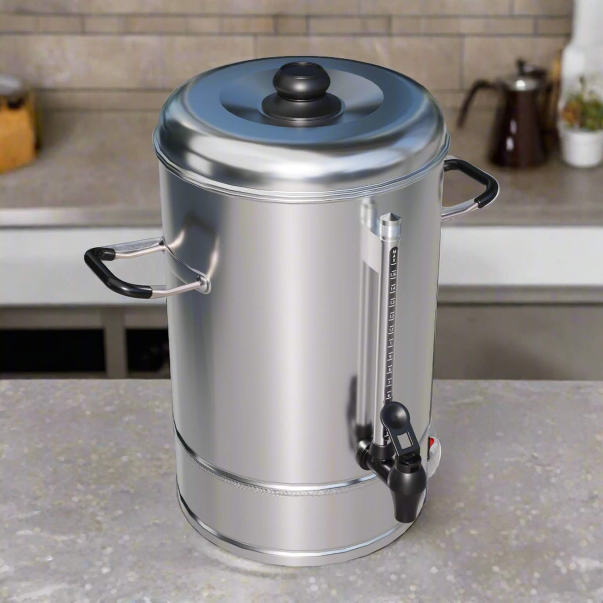 Empire Commercial Coffee Percolator 15 Litres Manual Fill - EMP-CP15 Percolators Empire