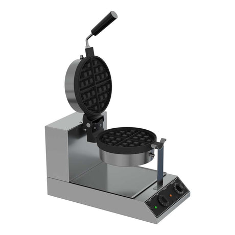 Empire Commercial Electric Belgian Waffle Maker Single Round - EMP-WAF1 Waffle Makers Empire