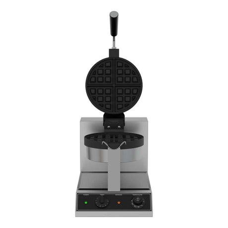 Empire Commercial Electric Belgian Waffle Maker Single Round - EMP-WAF1 Waffle Makers Empire   
