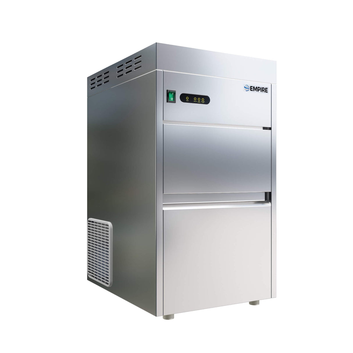 Empire Commercial Ice Flaker Machine – Under Counter Ice Maker 50Kg Output / 15Kg Storage | EMP-IF50KG Ice Crushers & Flakers Empire