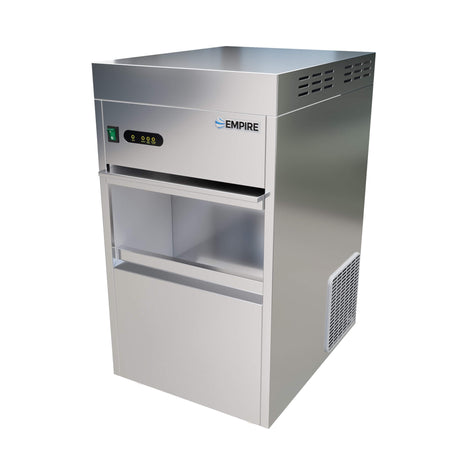 Empire Commercial Ice Flaker Machine – Under Counter Ice Maker 50Kg Output / 15Kg Storage | EMP-IF50KG Ice Crushers & Flakers Empire