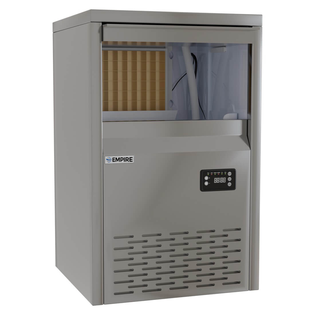 Empire Commercial Under Counter Ice Maker Machine 30kg Output / 10kg Storage - EMP-IM30 Ice Machines Empire