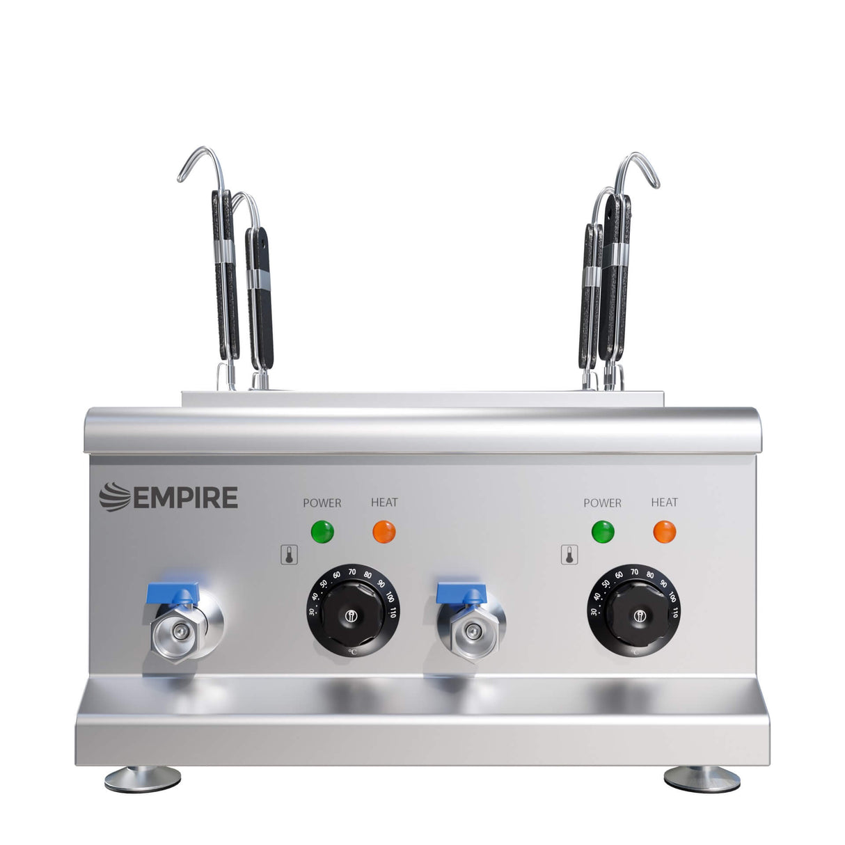 Empire Electric Pasta Cooker & Boiler – 4 Basket Commercial Pasta Cooker | EMP-CPC-4 Pasta Cookers & Boilers Empire